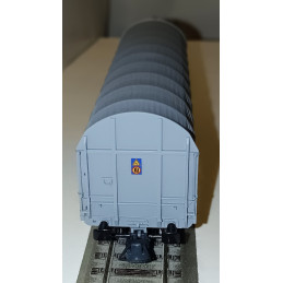 ROCO  set of 2 covered wagons with sliding tarpaulin Shimmns ČD, 5 - 6.ep.   H0