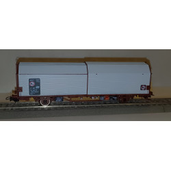 TILLIG 2-axle covered wagon with sliding walls Kils ČD, 5 ep. H0