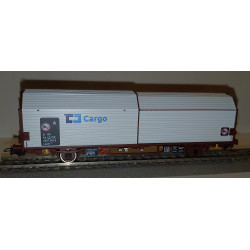 set 2 ks 2nápr. krytých vozů s posuvnými stěnami Laails 142.1 ČD Cargo H0
