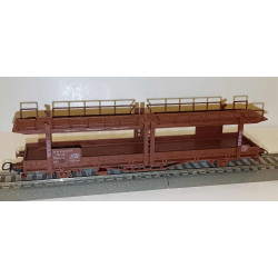 ČSTRAIN 97165 Set 3 ks Npp/Leks ČD, obsahující hnědé vozy Škoda a.a.s. epocha V. H0