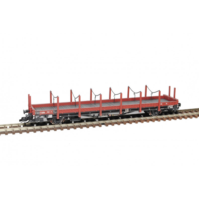 SDV 2-axle low-sided wagon Nsk 10 ČSD, TT model kit