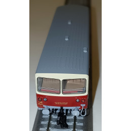 copy of ROCO 7780001 M152.0059 motor car + Blm ČSD analog trailer car   TT