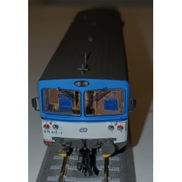 copy of ROCO motor car 810.472-1 + BDtax ČD trailer car "Šukafón, Orchestrión", "Najmrd" paint job, analog TT