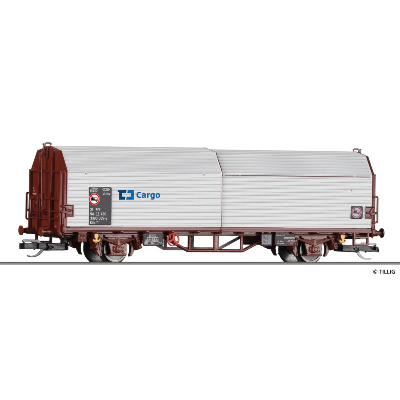 copy of TILLIG  2-axle covered freight car Kils ČD Cargo, 6th series TT