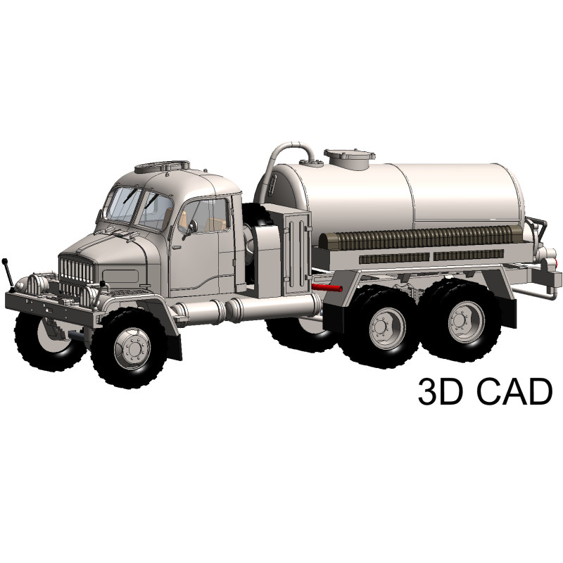 IGRA Praga V3S FEK "hovnocuc" šedý, stavebnice  TT