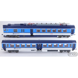 MTB  Elektrická příměstská jednotka řady 560 - set 2: 560.008 + 060.016 ČD, nátěr "Najmrd", 6.ep. H0