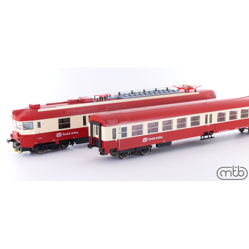 MTB Electric suburban unit series 560 - set 2: 560.024 + 060.033 ČD in retro livery, 6th edition, analog H0