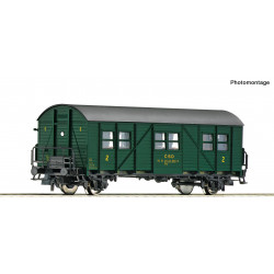 ROCO 2-axle captured passenger car Biz 2nd class ČSD, IV.ep. H0