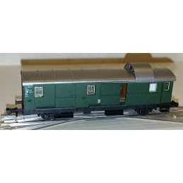 Fleischmann 8060 2nápr. služební vůz DB, 3.ep., otevírací boční dveře  N