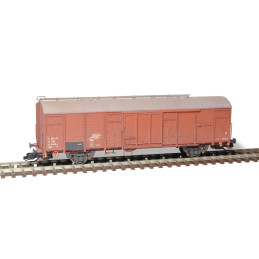 copy of SDV  Covered wagon Gbkks 12 ČSD, ČD, AČR, 4th - 6th series, kit    TT