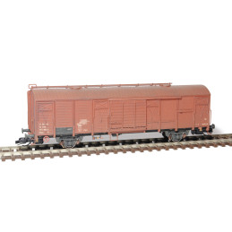copy of SDV  Covered wagon Gbkks 12 ČSD, ČD, AČR, 4th - 6th series, kit    TT