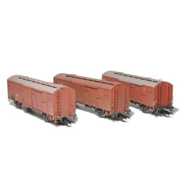 copy of SDV  Covered wagon Gbkks 12 ČSD, ČD, AČR, 4th - 6th series, kit    TT