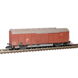 copy of SDV  Covered wagon Gbkks 12 ČSD, ČD, AČR, 4th - 6th series, kit    TT