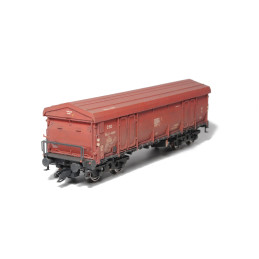 copy of SDV  Covered wagon Gbkks 12 ČSD, ČD, AČR, 4th - 6th series, kit    TT