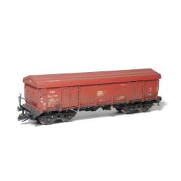 copy of SDV  Covered wagon Gbkks 12 ČSD, ČD, AČR, 4th - 6th series, kit    TT