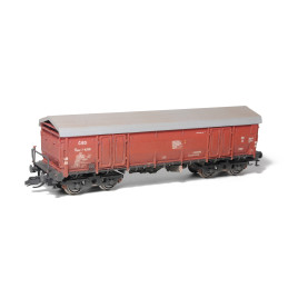 copy of SDV  Covered wagon Gbkks 12 ČSD, ČD, AČR, 4th - 6th series, kit    TT