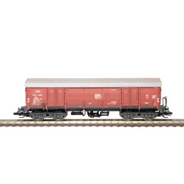 copy of SDV  Covered wagon Gbkks 12 ČSD, ČD, AČR, 4th - 6th series, kit    TT