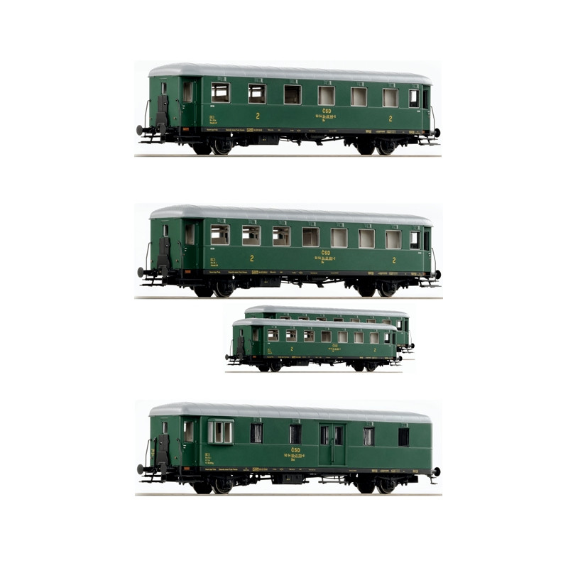 copy of EL-H0 Osobní vůz Be 50 54 24-20 145-5 ČSD  H0