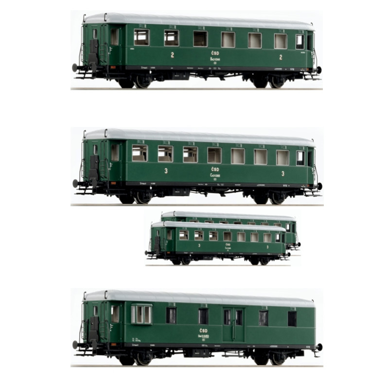 copy of EL-H0 Osobní vůz Be 50 54 24-20 145-5 ČSD  H0