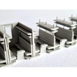 EL-H0 Osobní vůz Be (ex Ce) 24-22 246-9  ČSD, 4.ep.  H0