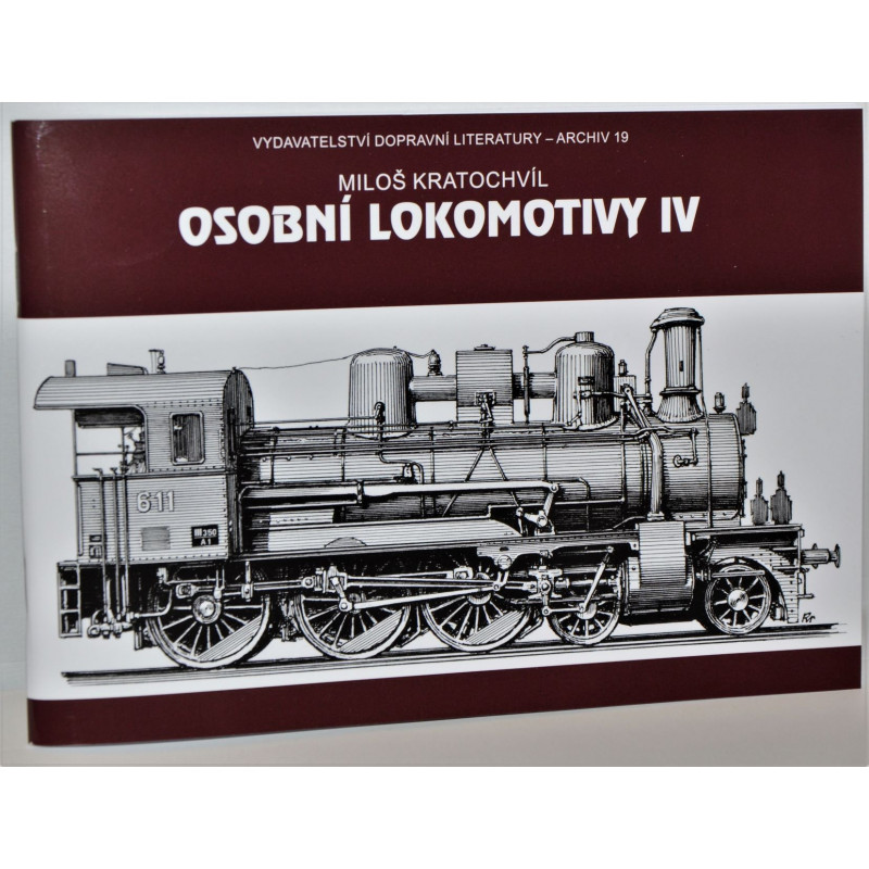 Kratochvíl: Osobní lokomotivy IV. (třípohledové výkresy) řady: 354.4, 344.5 aj.