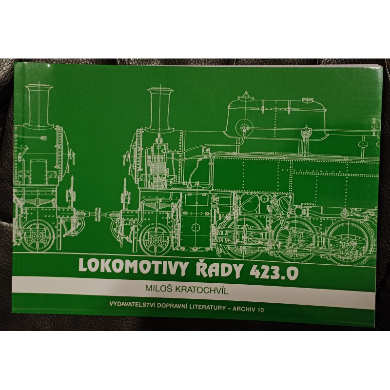 Kratochvíl: Lokomotivy 423.0 (třípohledové výkresy)