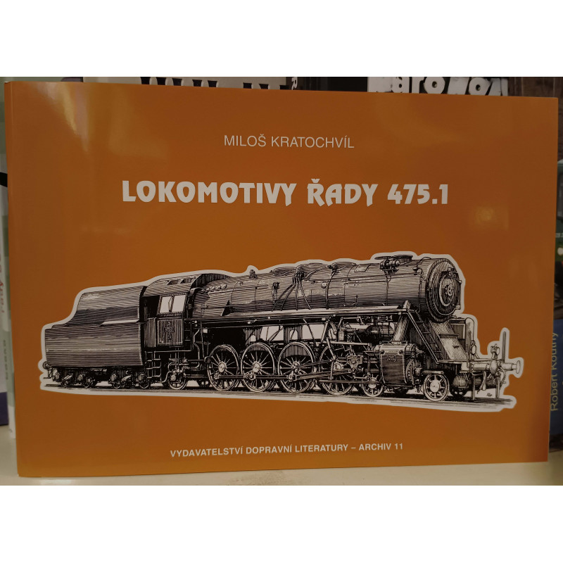 Kratochvíl: Lokomotivy 475.1 (třípohledové výkresy)
