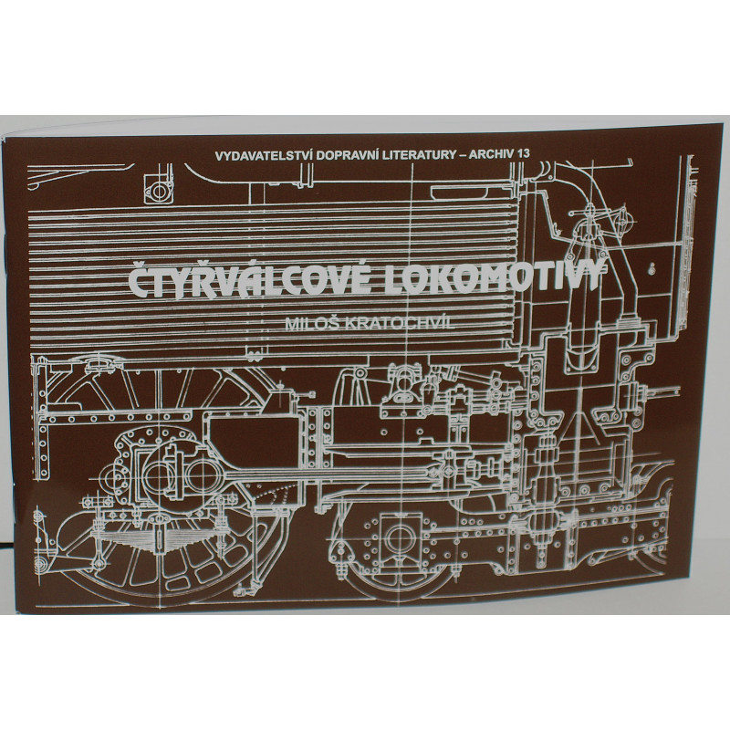 Kratochvíl: Four-cylinder locomotives (three-view drawings)