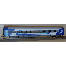 copy of TT MODEL  4-axle 2nd class passenger car Bpmz MÁV H-START, 6th edition    TT