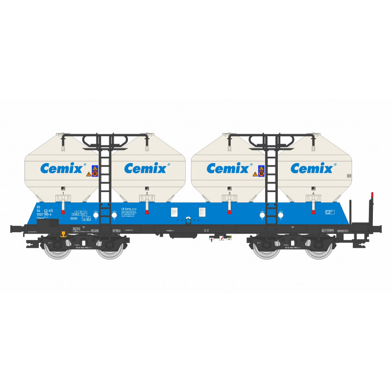 IGRAMODEL Bulk material truck Uacs Cemix 2 TT