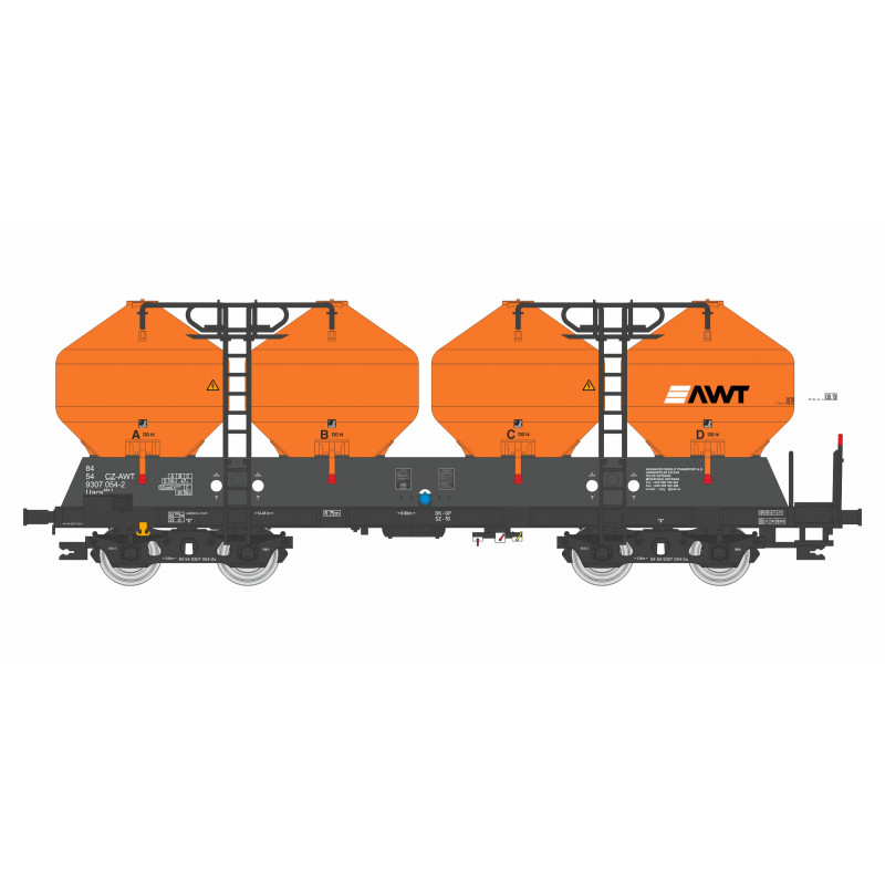 IGRAMODEL Uacs AWT TT bulk material wagon