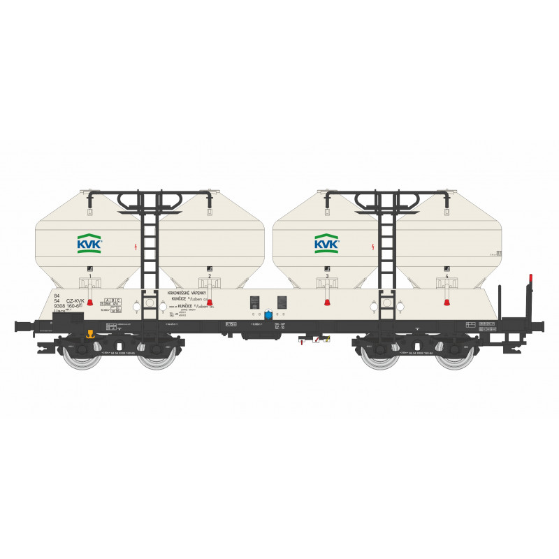 IGRAMODEL Vůz na sypké hmoty Uacs KVK 1 TT